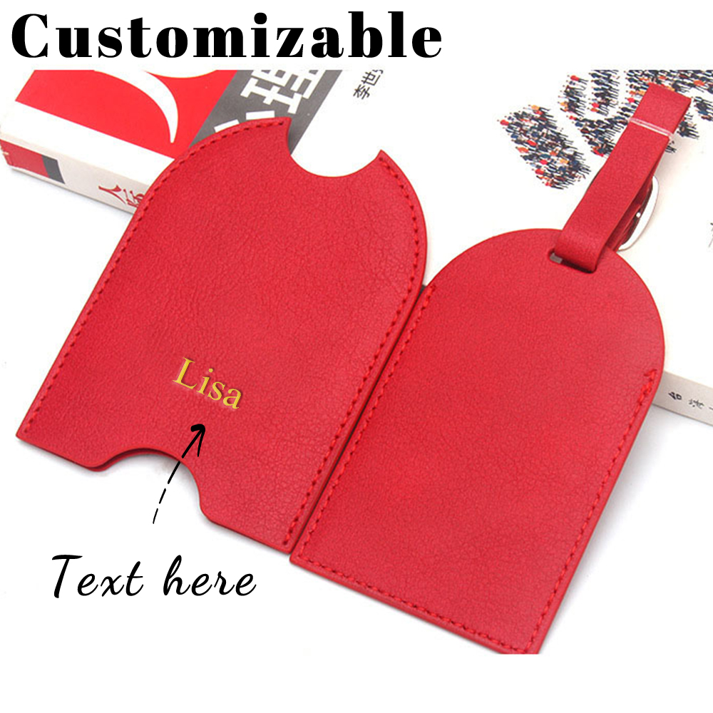 Travel Accessories On Plane - Tag Bagasi dengan Nama yang Dapat