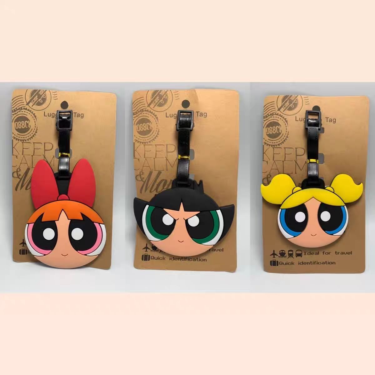 It Travel Accessories - Gantungan Tas Anime The Powerpuff Girls,