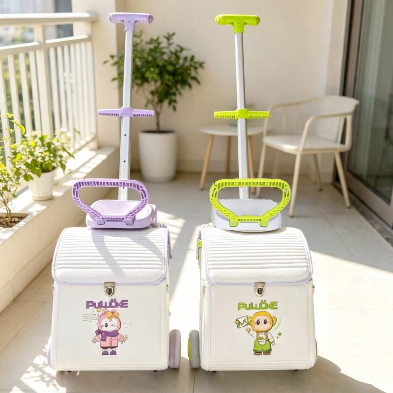 Luggage Wheel Replacement - Koper Kartun untuk Anak-anak, Bisa Diduduki,