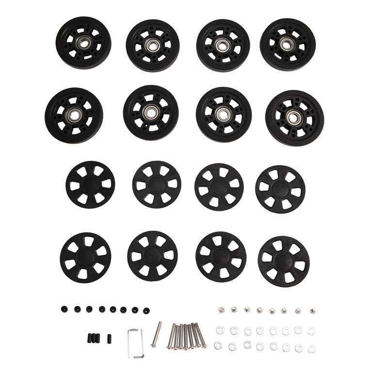 Luggage Wheel Replacement - ABMH-Untuk Penggantian Roda Koper Perjalanan 8PCS