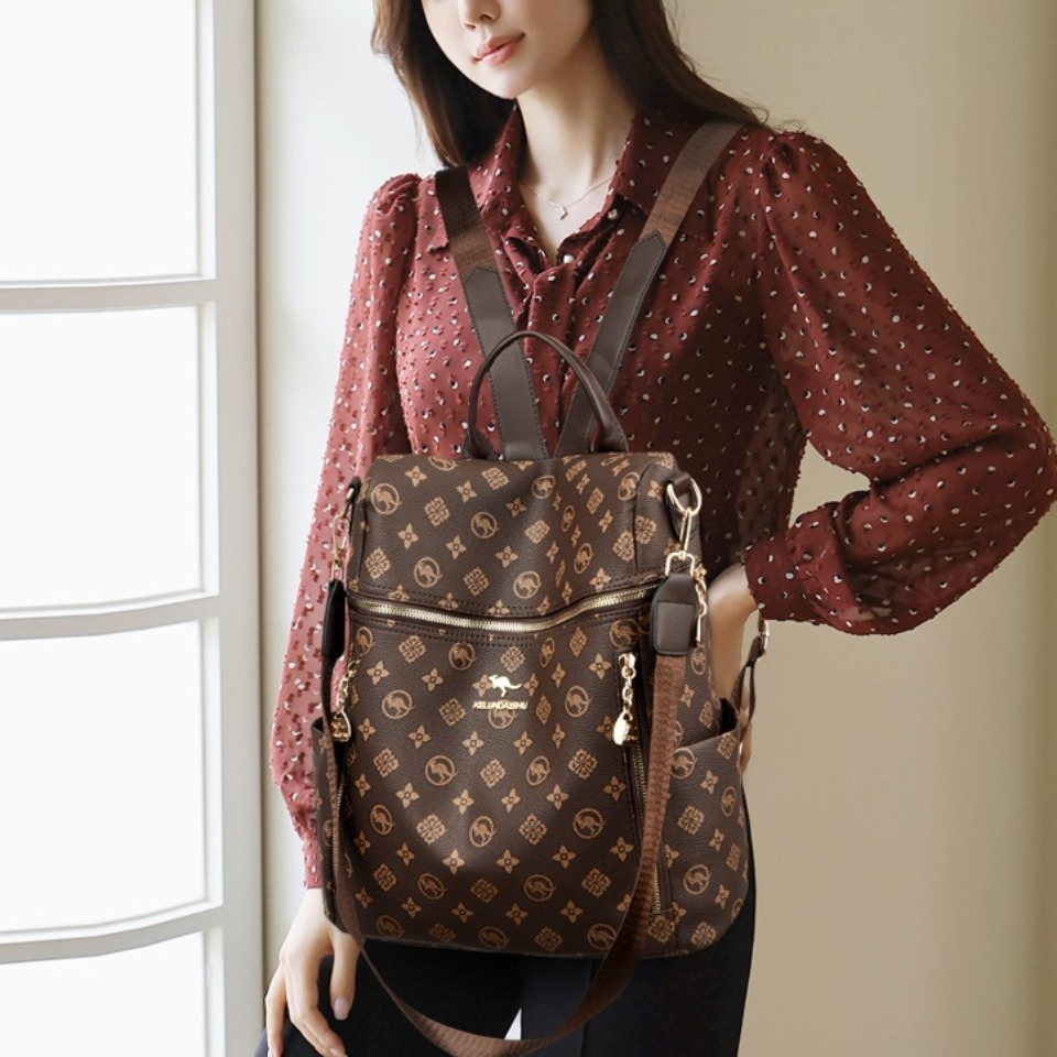 Tas Ransel Kulit Lembut Wanita - Travel Z ulasan dan harga