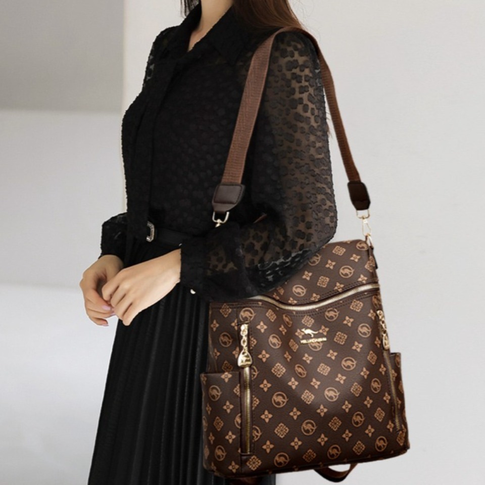 Tas Ransel Kulit Lembut Wanita - Travel Z ulasan dan harga
