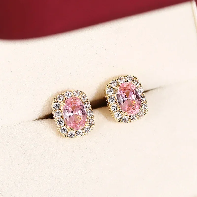 Anting Zirkon Berkilau Mewah T - Travel Accessories High End ulasan dan harga