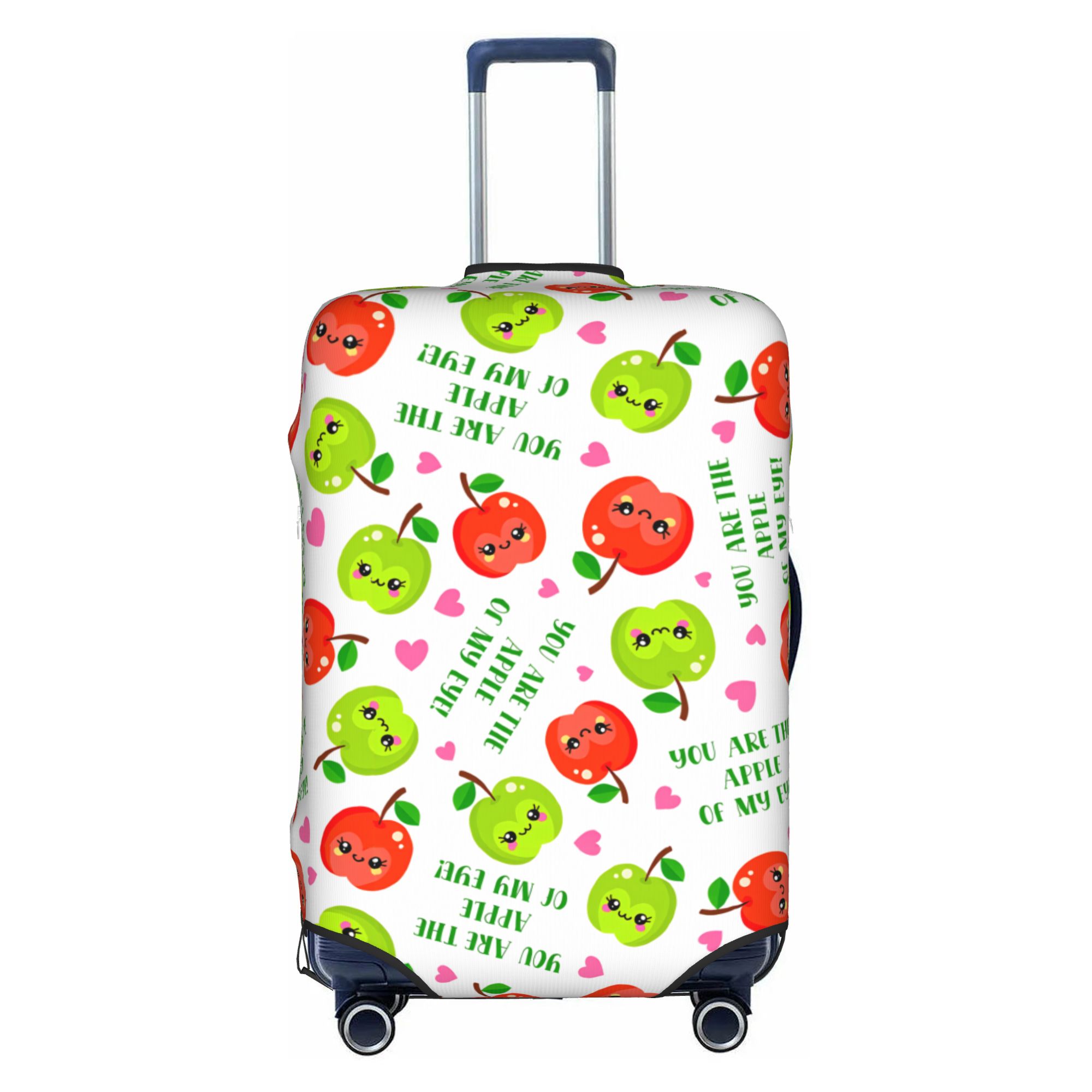 Penutup Bagasi Wajah Apel Lucu - Travel Accessories Apple ulasan dan harga