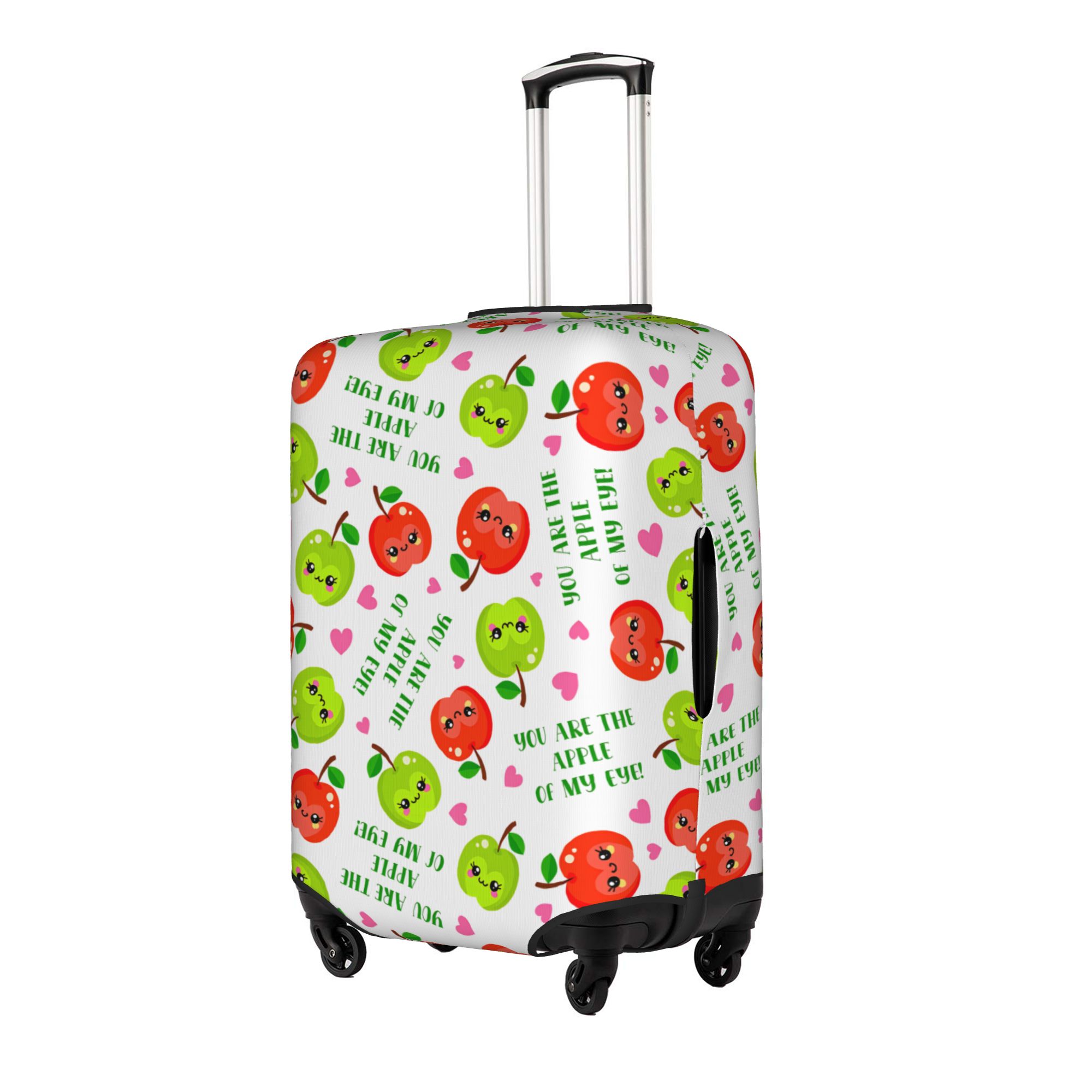 Penutup Bagasi Wajah Apel Lucu - Travel Accessories Apple ulasan dan harga