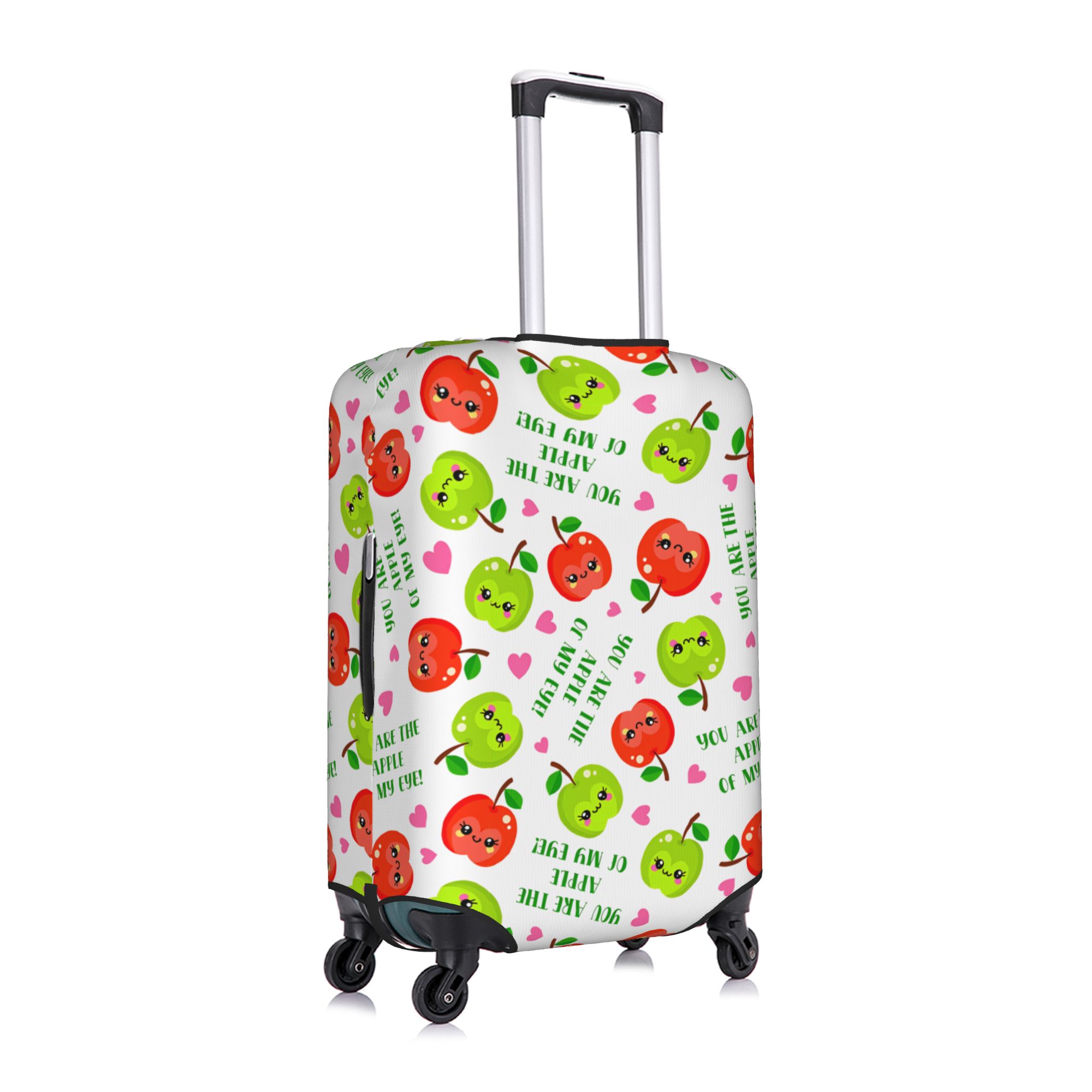 Penutup Bagasi Wajah Apel Lucu - Travel Accessories Apple ulasan dan harga
