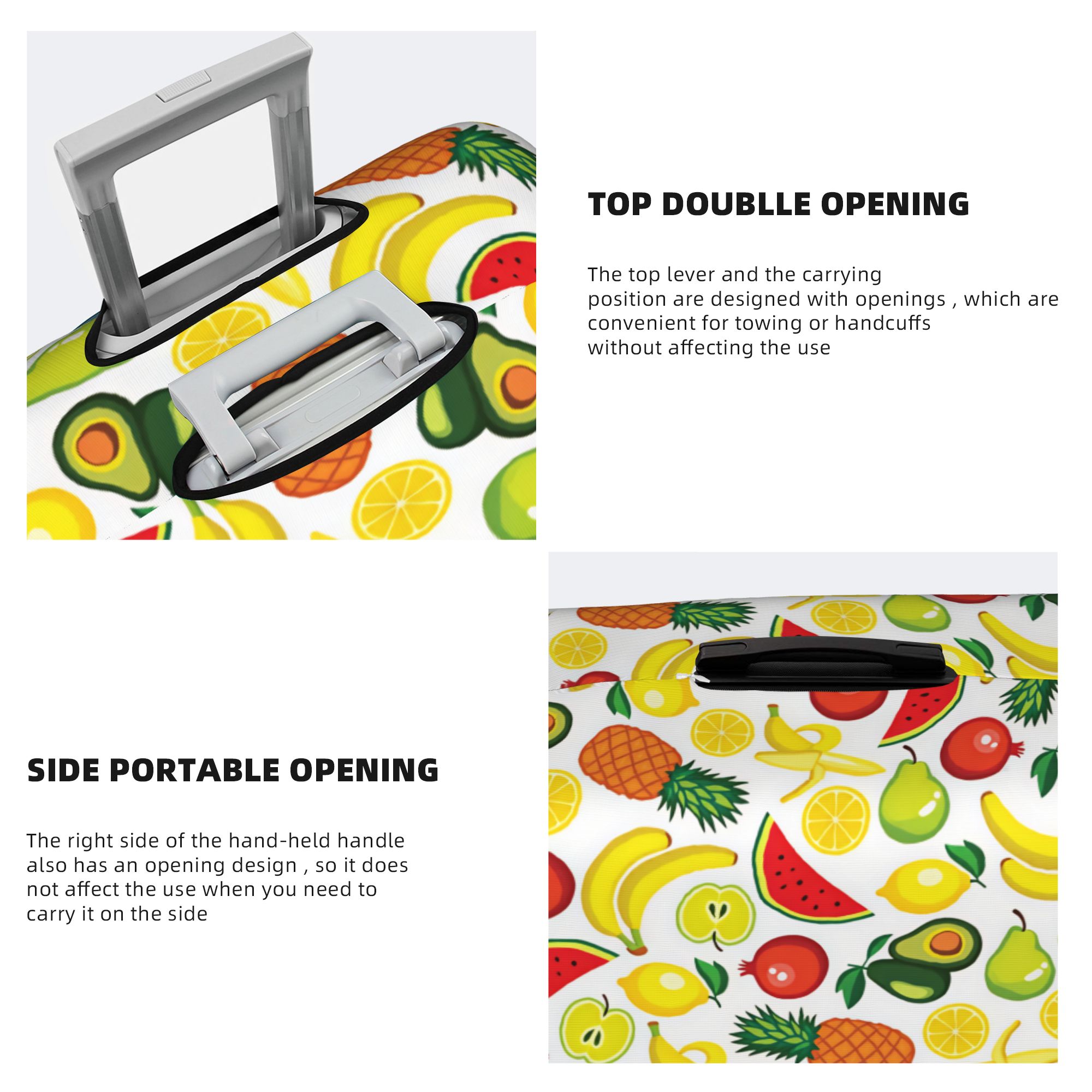 Penutup Koper Lucu Motif Alpuk - Travel Accessories Apple ulasan dan harga