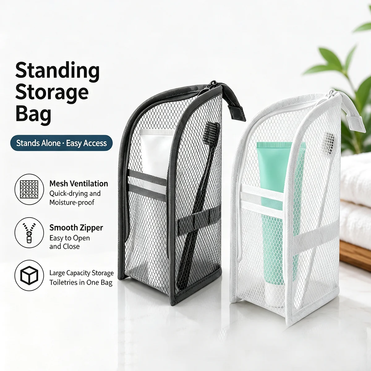 Tas Perlengkapan Mandi Berjari - Travel Z ulasan dan harga
