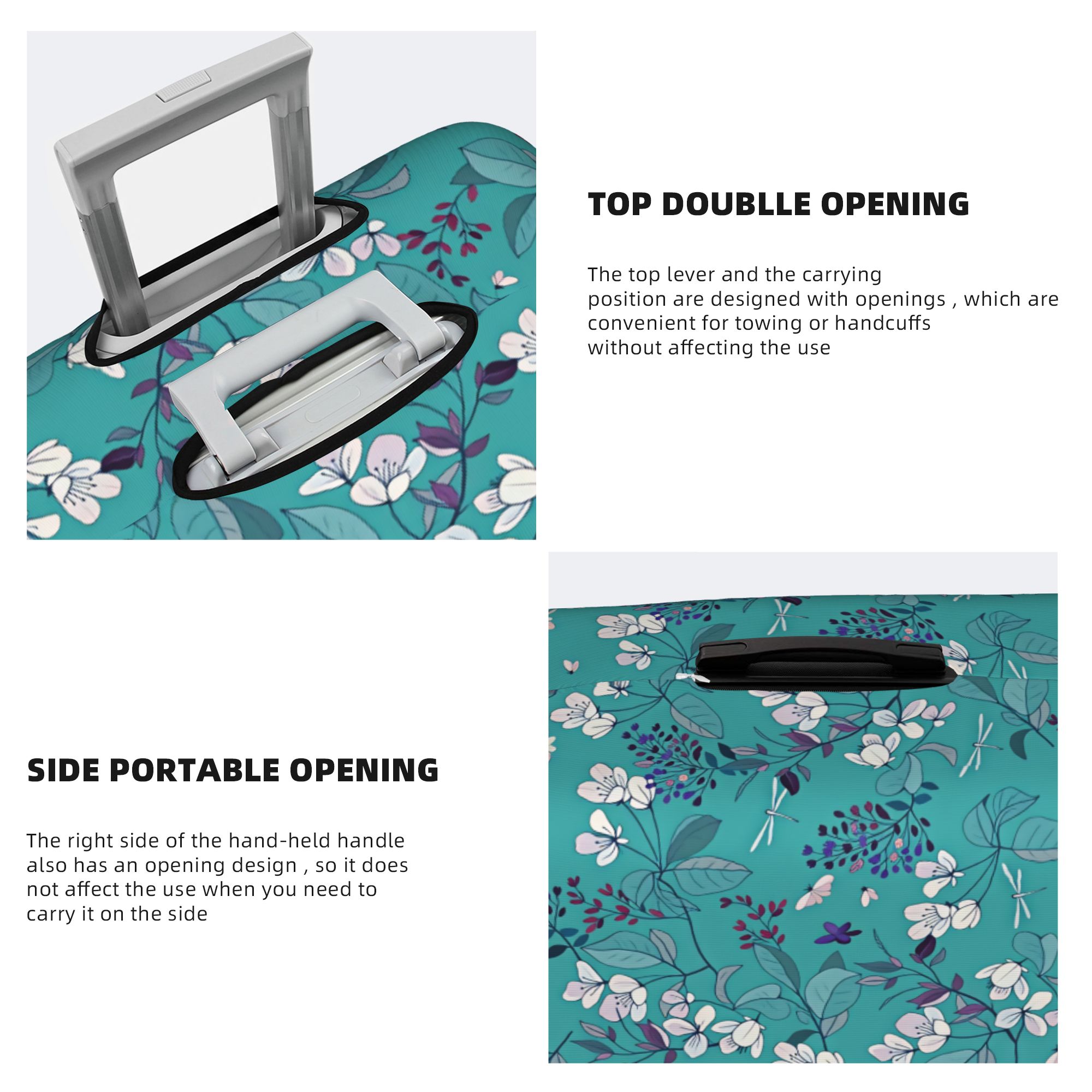 Penutup Bagasi Bunga Sakura Un - Travel Accessories Apple ulasan dan harga