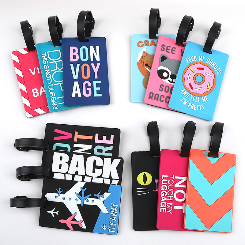1 Buah Tag Bagasi PVC Hewan Ka - It Travel Accessories ulasan dan harga
