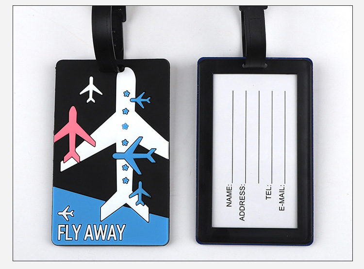 1 Buah Tag Bagasi PVC Hewan Ka - It Travel Accessories ulasan dan harga