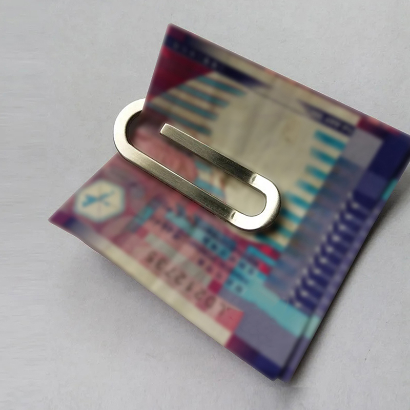 1 Buah Dompet Klip Uang Saku R - Travel Wallet Slim ulasan dan harga