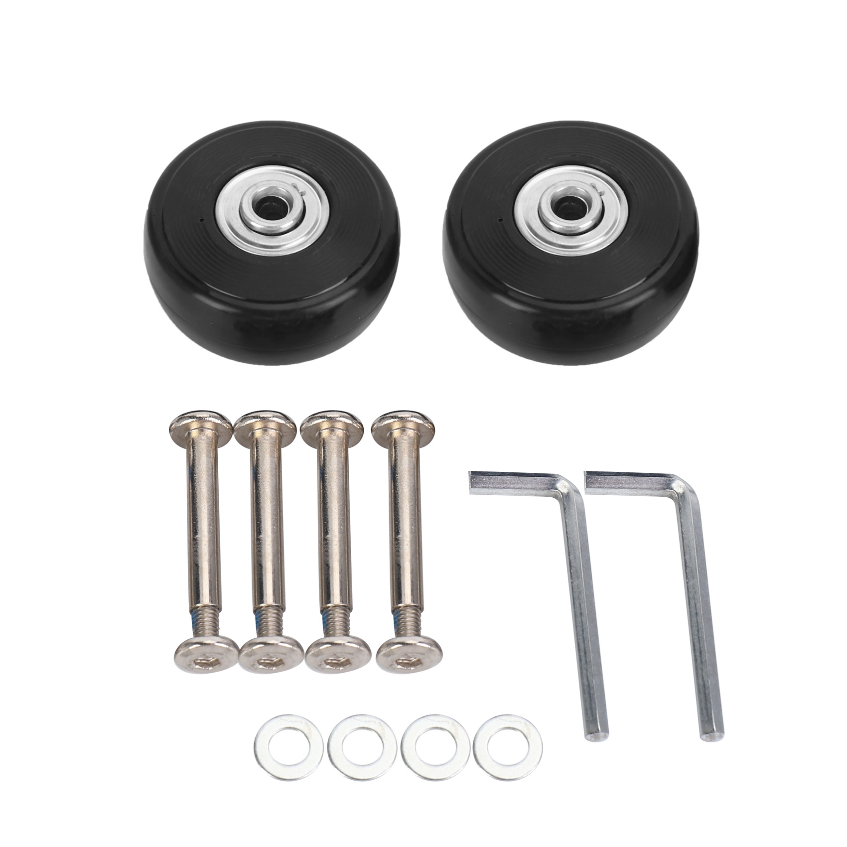 ABQR 2 Set Roda Pengganti Kope - Luggage Wheel Replacement ulasan dan harga