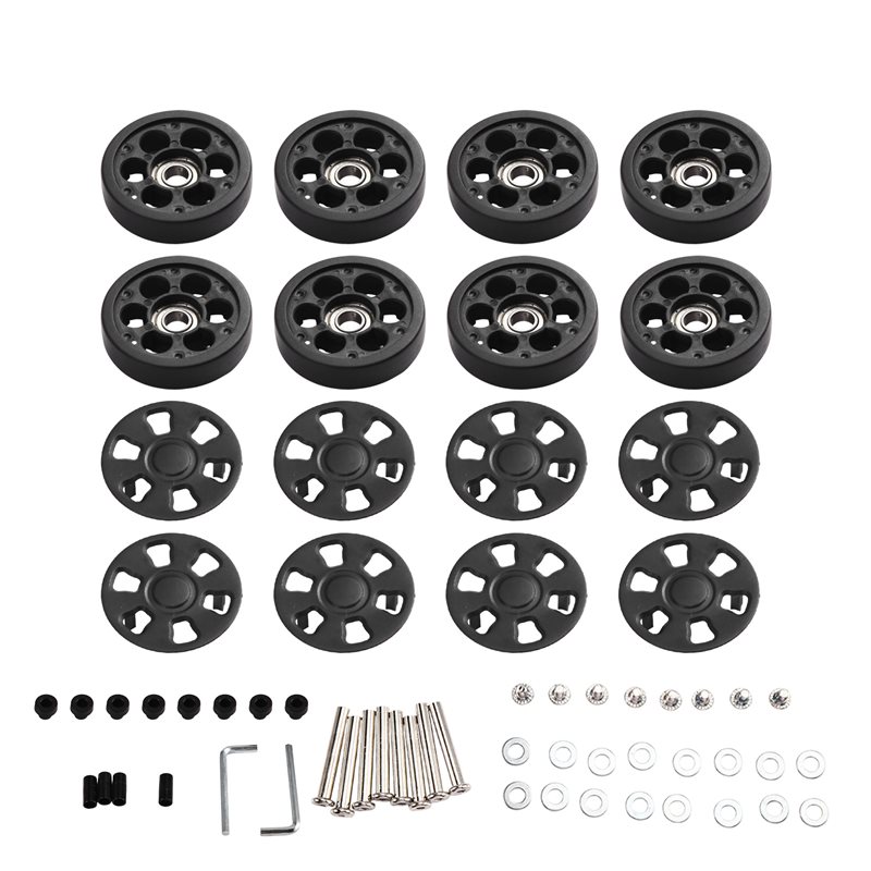 ABMH-Roda Koper Pengganti 8PCS - Luggage Wheel Replacement ulasan dan harga