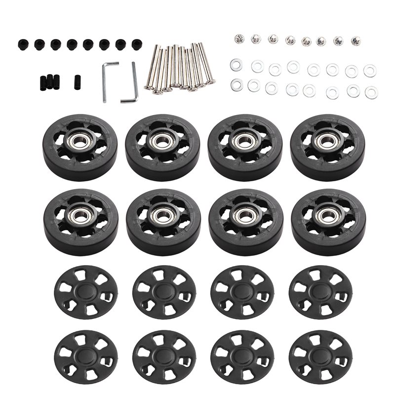ABMH-Roda Koper Pengganti 8PCS - Luggage Wheel Replacement ulasan dan harga