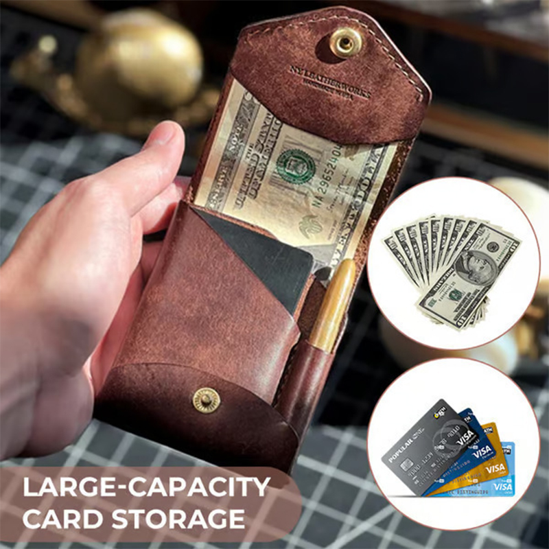 Dompet Kartu Kulit Tipis 2026  - Travel Wallet Slim ulasan dan harga