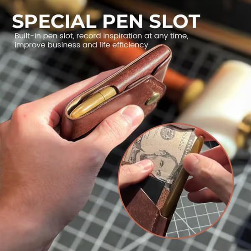 Dompet Kartu Kulit Tipis 2026  - Travel Wallet Slim ulasan dan harga