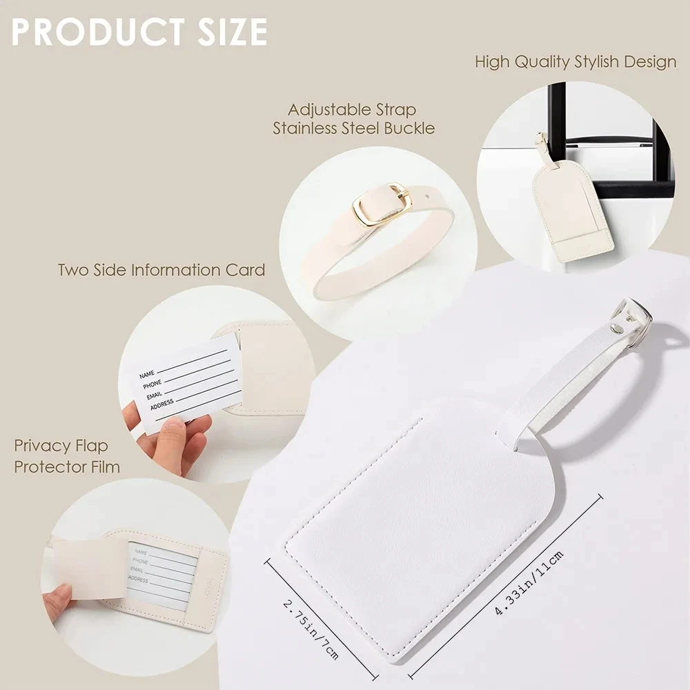 Tag bagasi Monogram pribadi di - Travel Accessories Gifts For Her ulasan dan harga