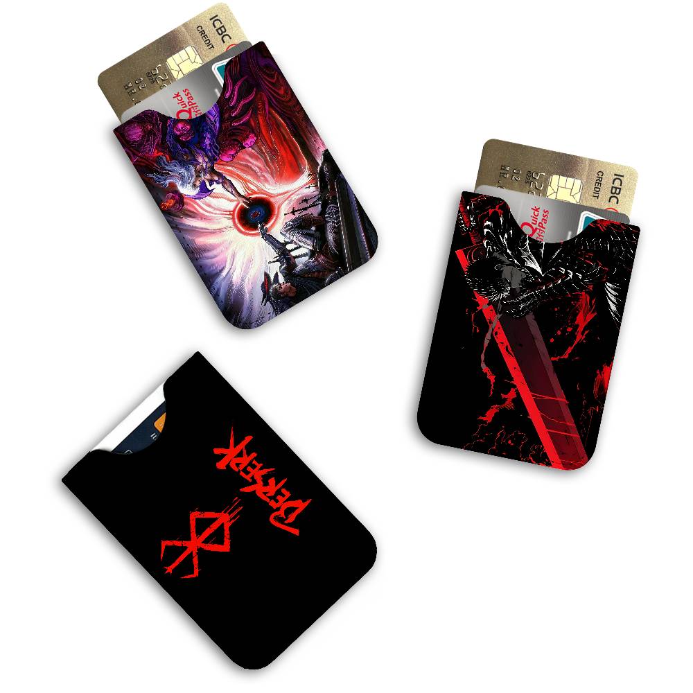 Berserk Guts Hot Anime Card Pr - Travel Wallet Slim ulasan dan harga