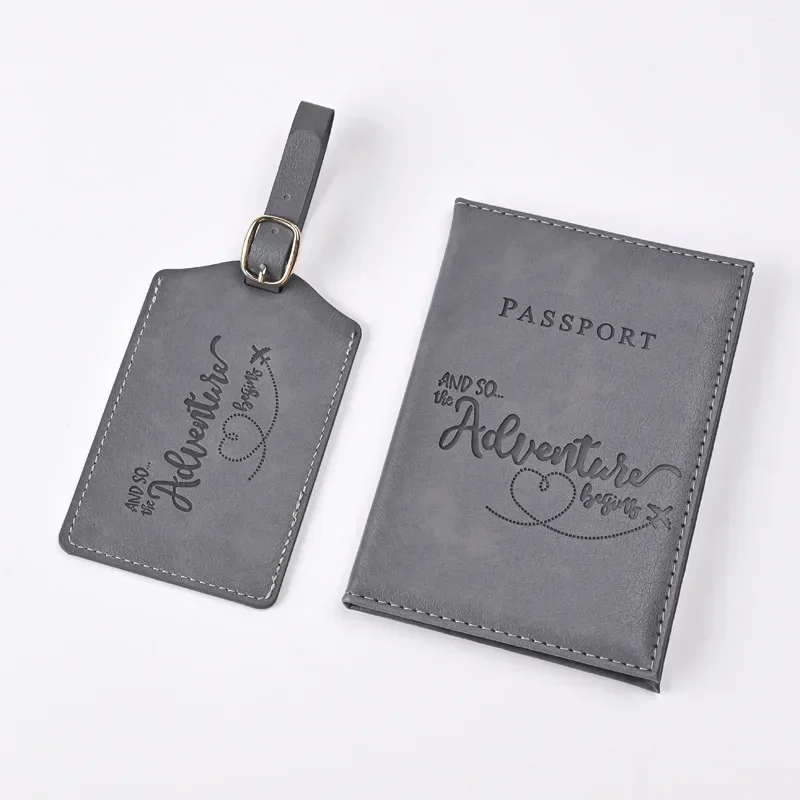 Klip tiket paspor kulit PU ung - Luggage Cover Protector ulasan dan harga