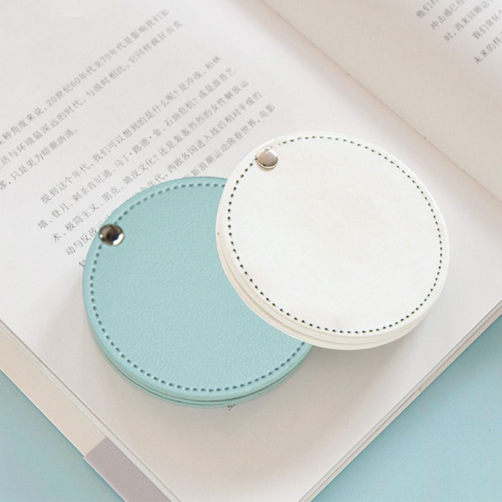 Cermin Rias Kulit PU yang Dapa - Travel Accessories Gifts For Her ulasan dan harga