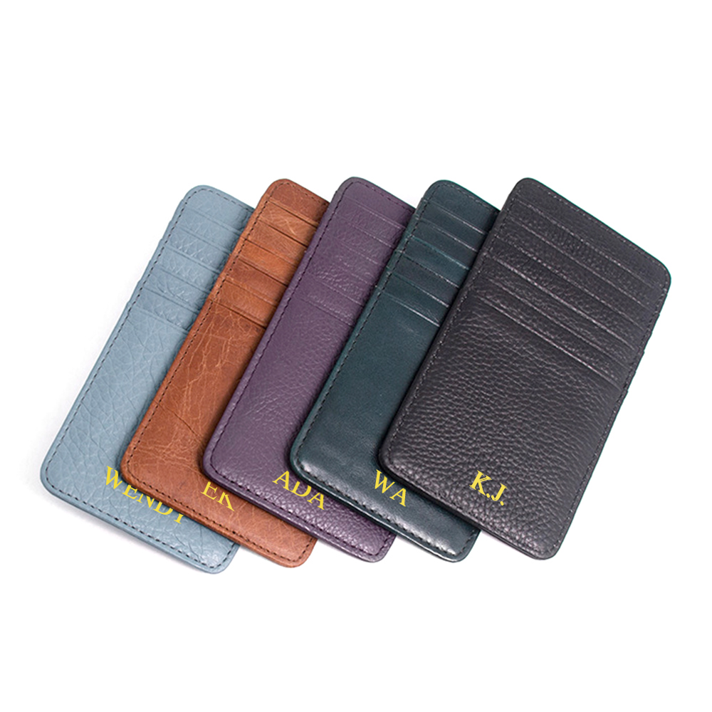 Dompet kulit sapi inisial nama - Travel Wallet Slim ulasan dan harga