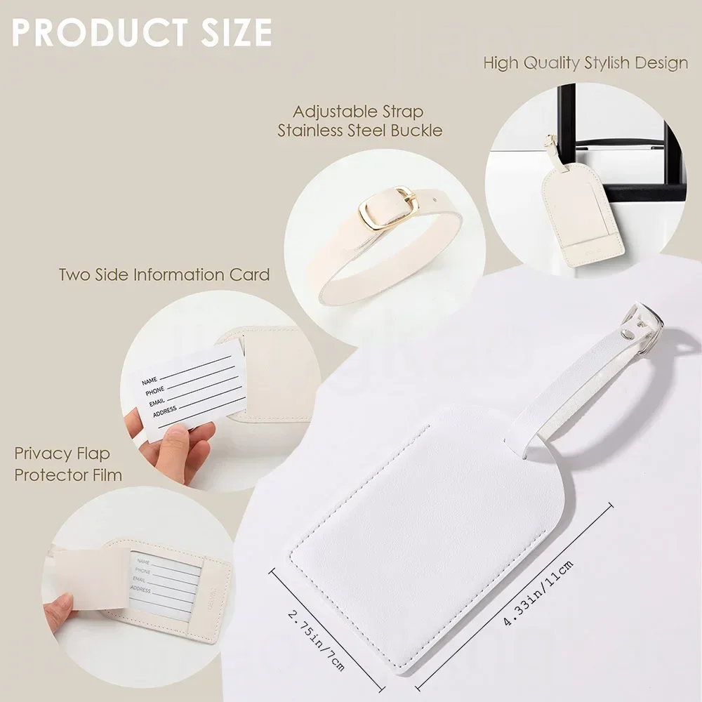 Personalisasi huruf bunga Tag  - Travel Accessories Gifts For Her ulasan dan harga