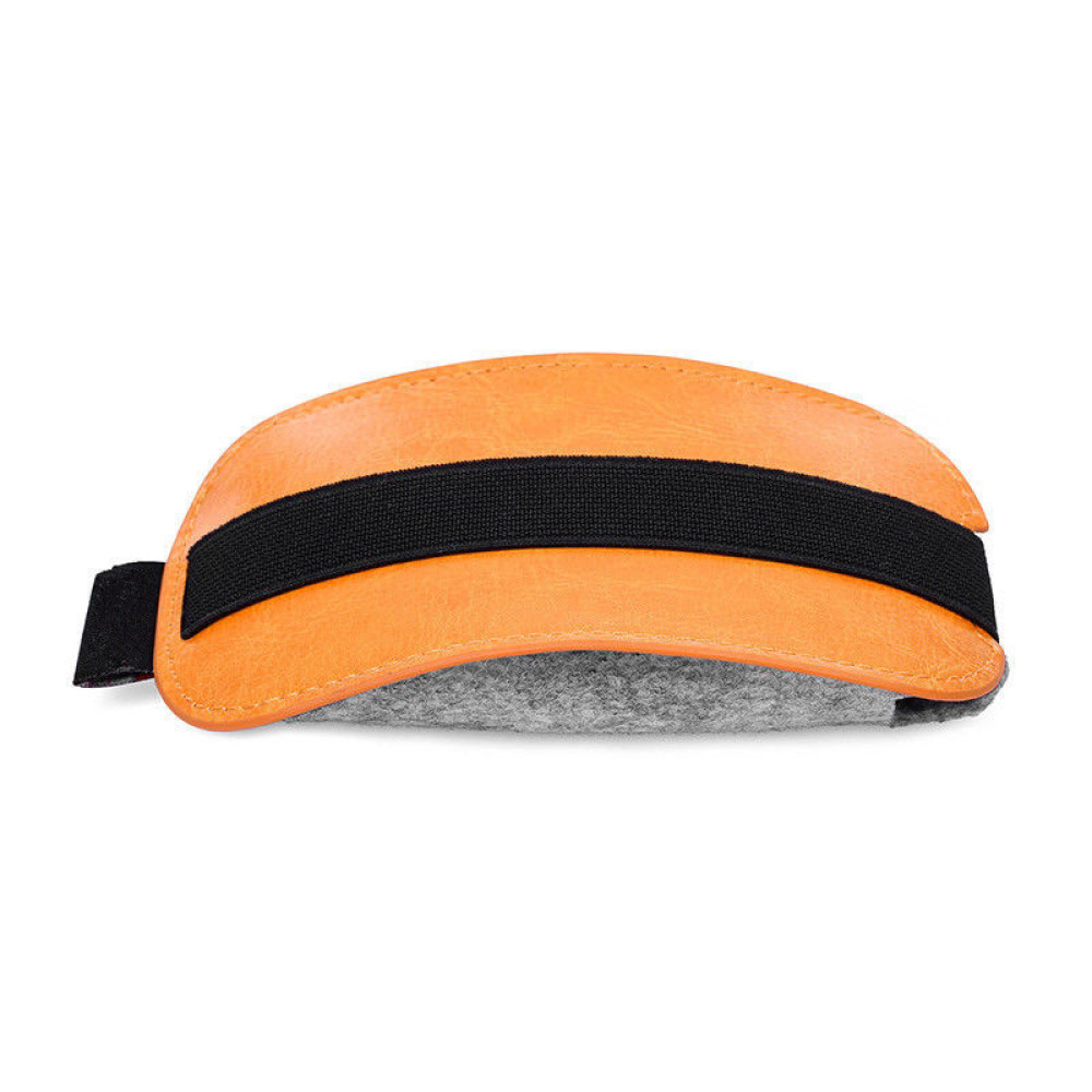Kantong Mouse Kulit PU Oranye  - Travel Accessories Apple ulasan dan harga